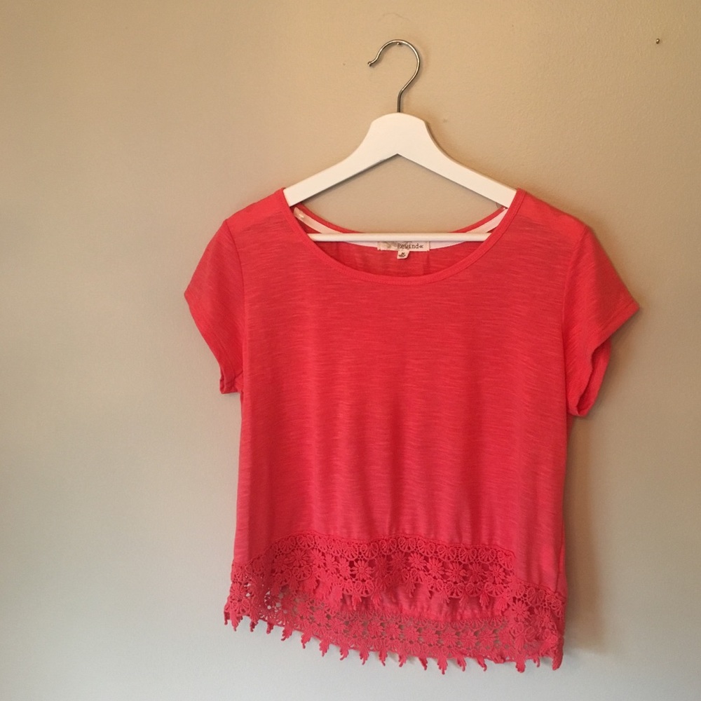 Lacey Pink Top